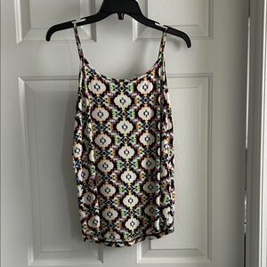 The Limited Colorful Geometric Camisole